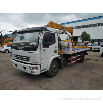 Dongfeng 4 * 2 camion de remorquage des camions de remorquage de démolie de route